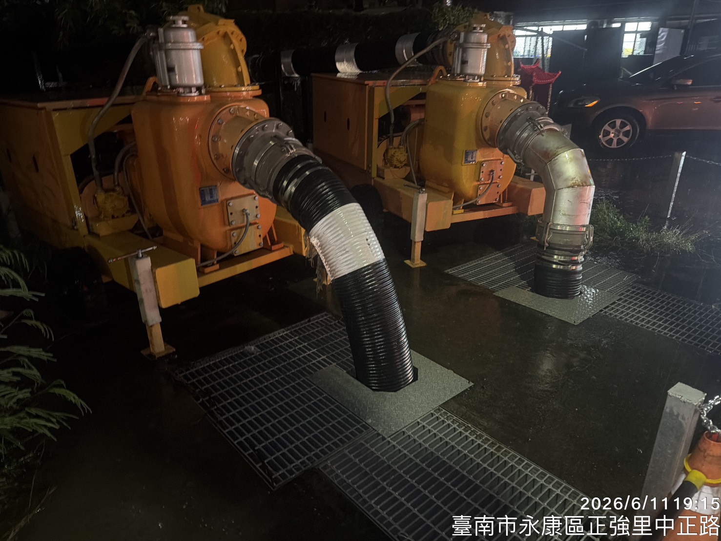 0608鋒面豪雨來襲 臺南市治水發揮成效