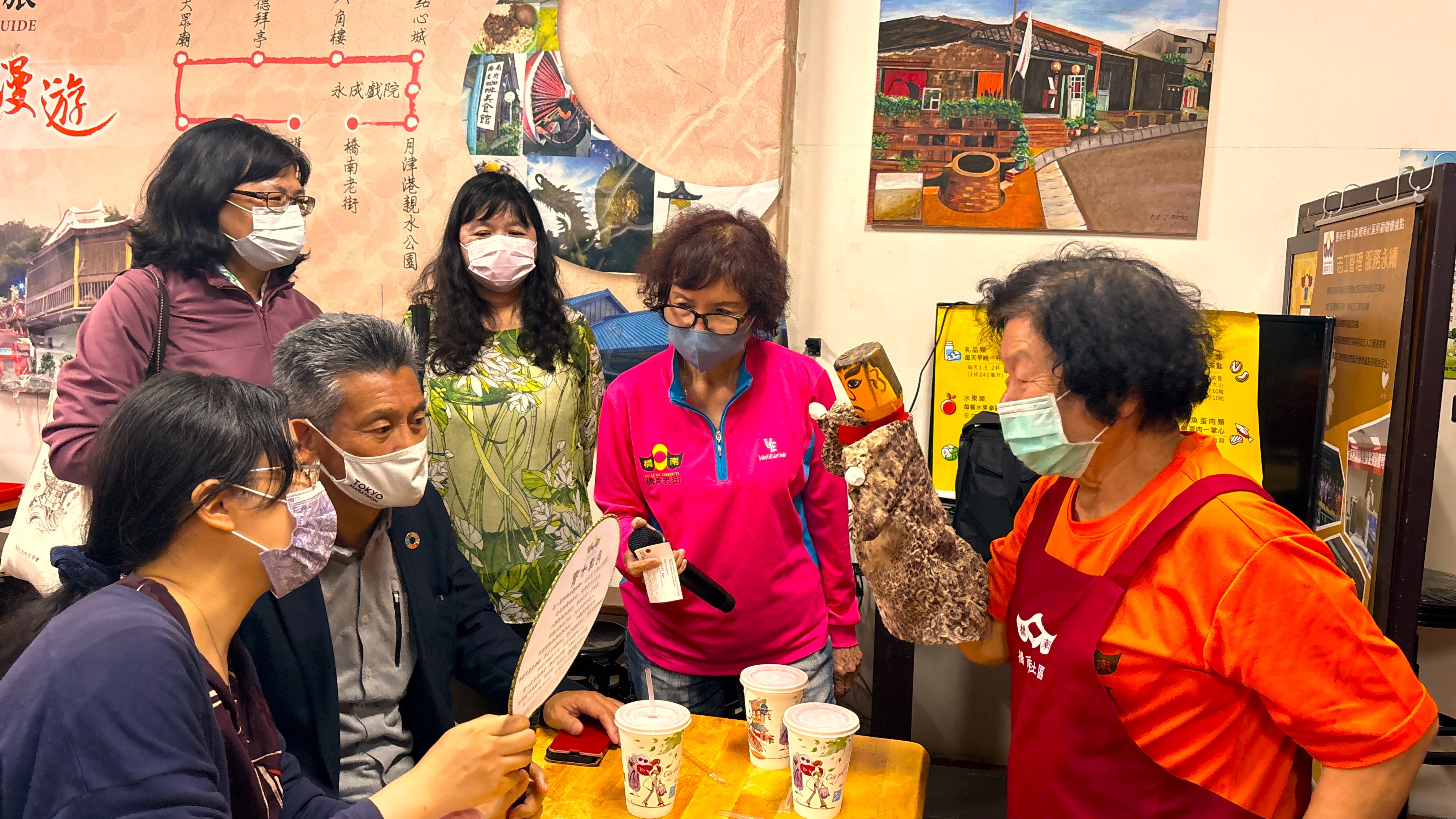 南臺科大文化底蘊USR計畫以地方創生題與日本千葉大學兩校相互分享經驗作國際交流