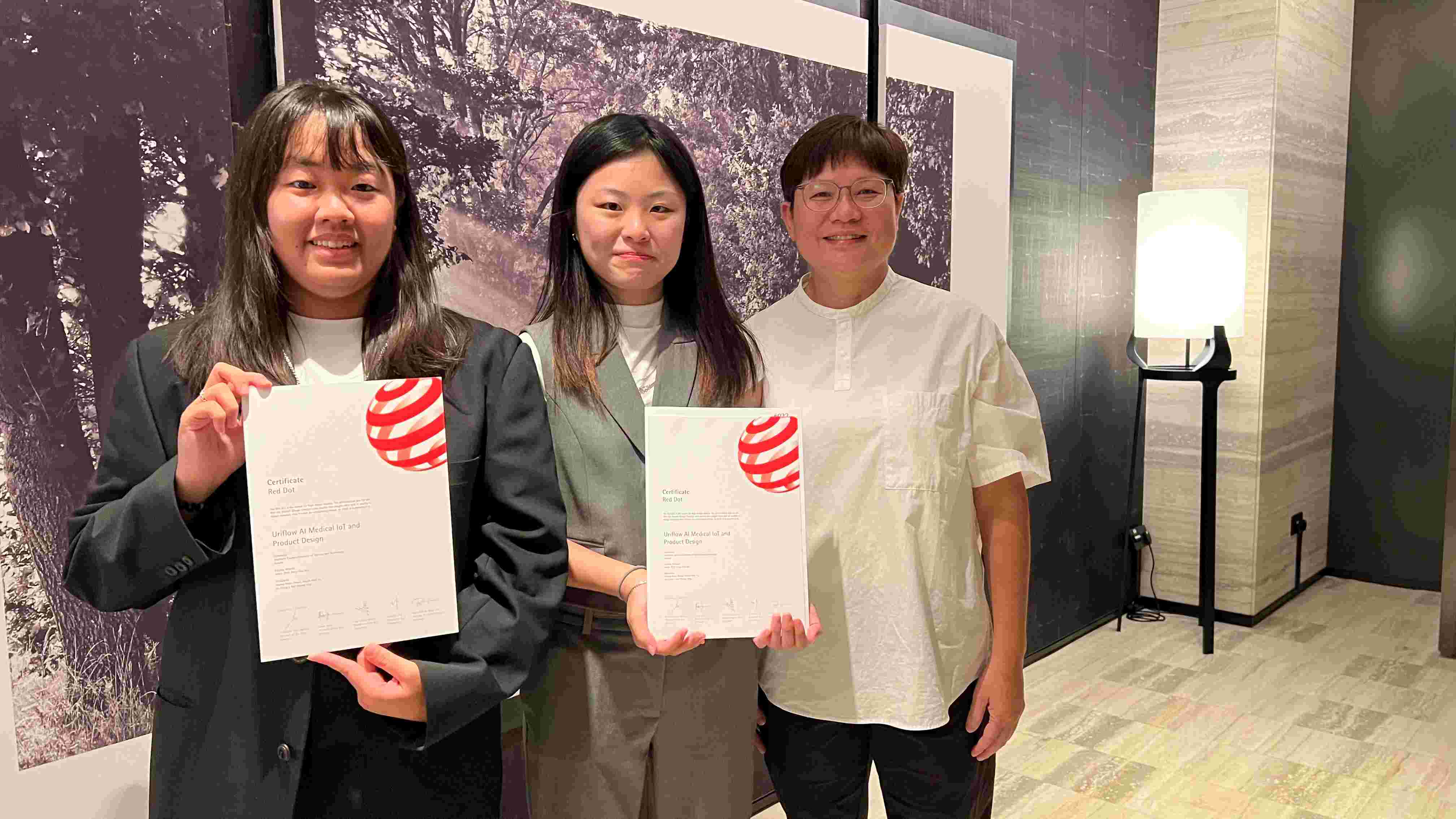 南臺科大數位設計學院創新產品設計系榮獲2024年德國紅點設計概念獎
