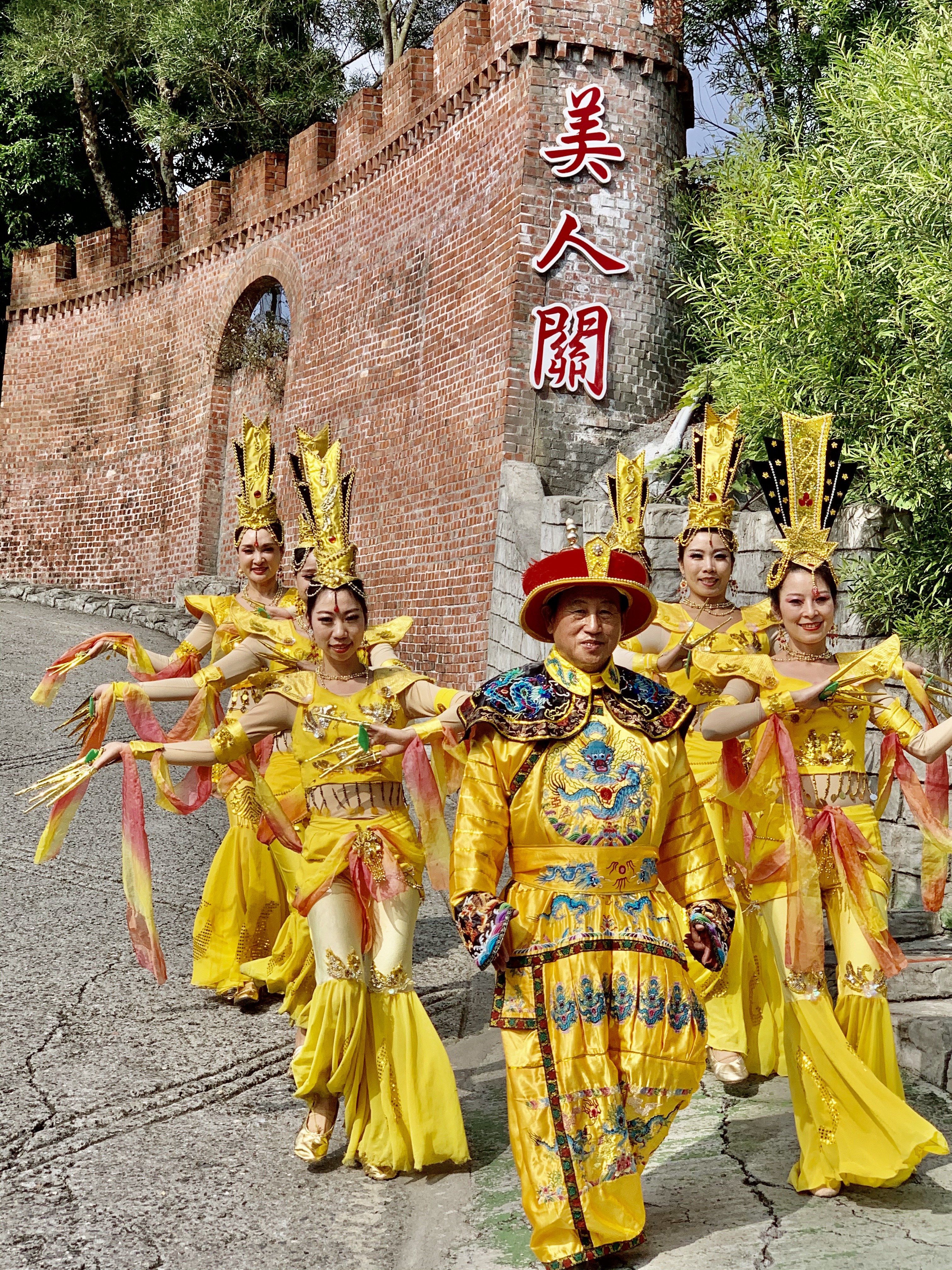 春節連假首選  台灣白河萬里長城看千手千眼觀音秀