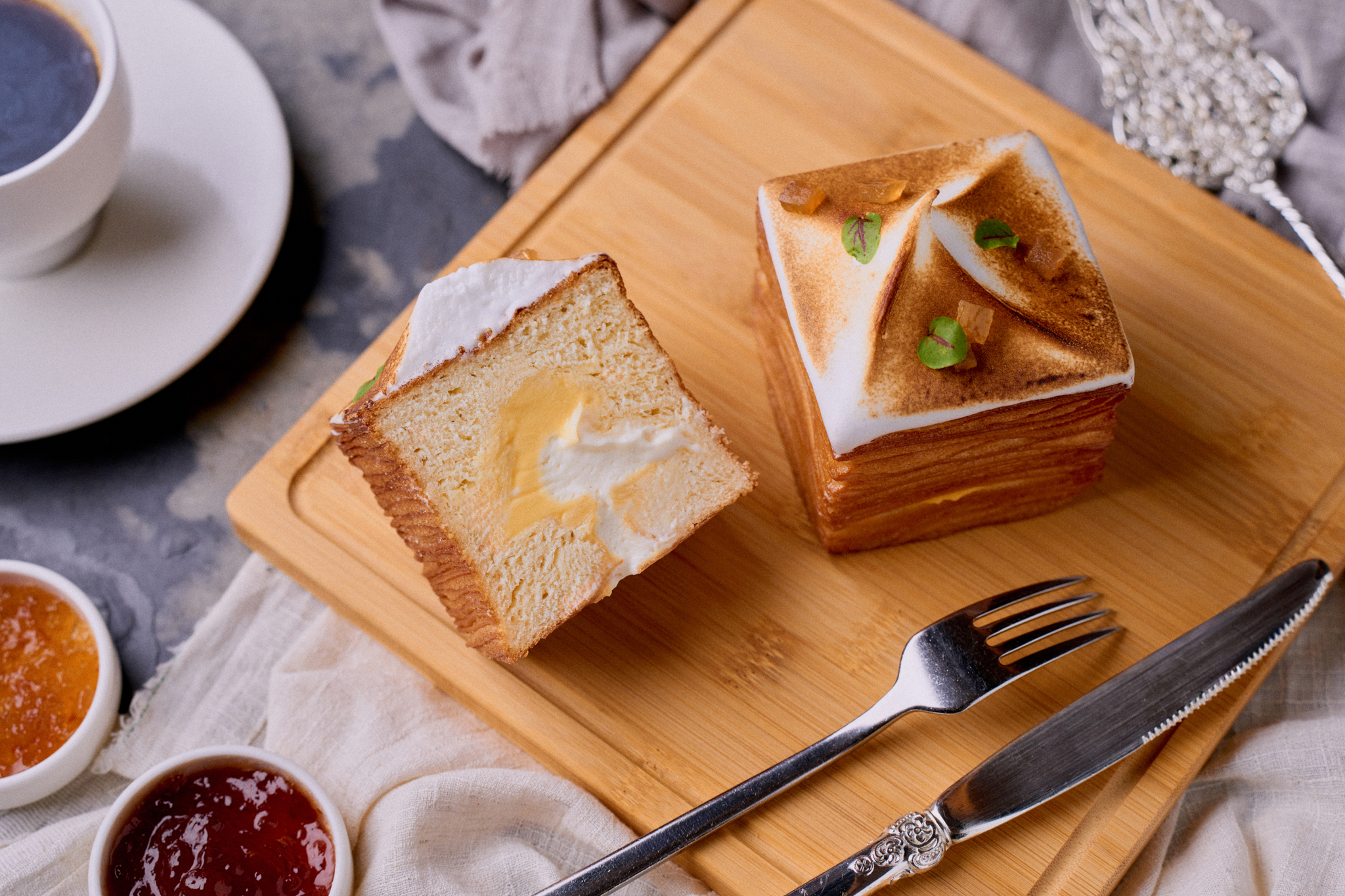 台南晶英酒店推質感天花板「韓式千層吐司」