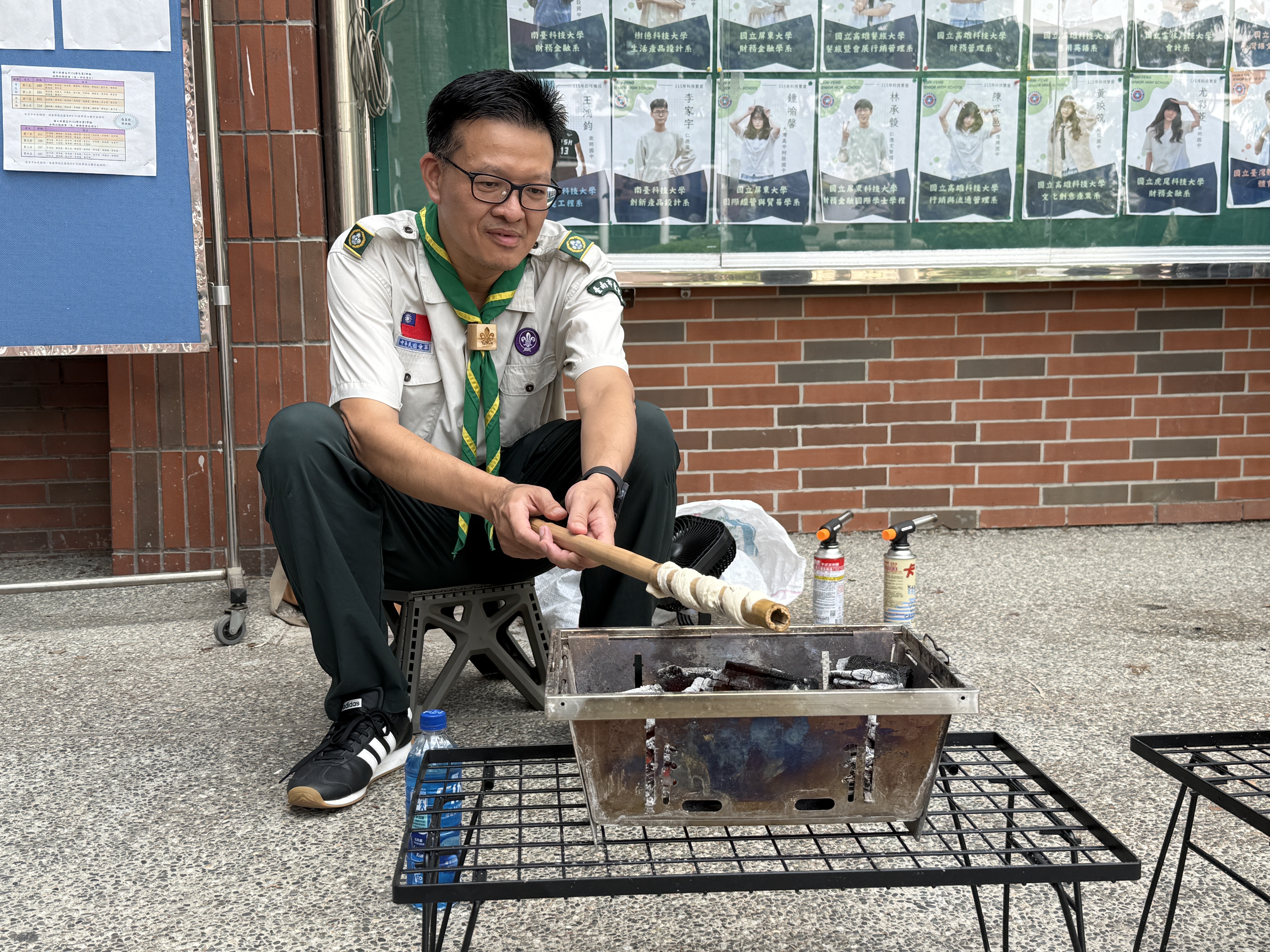 聯手共舞 67位幼童軍齊聚新豐高中實踐生活素養