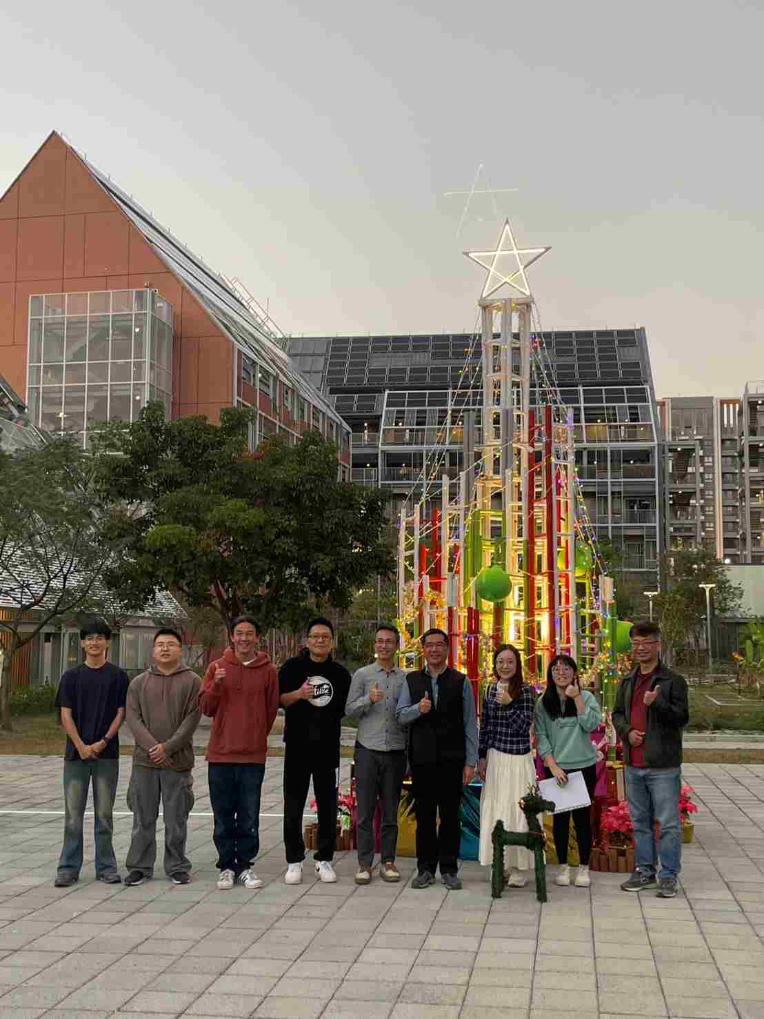 崑山科大空設系產學合作實踐USR 循環設計點亮台糖沙崙園區