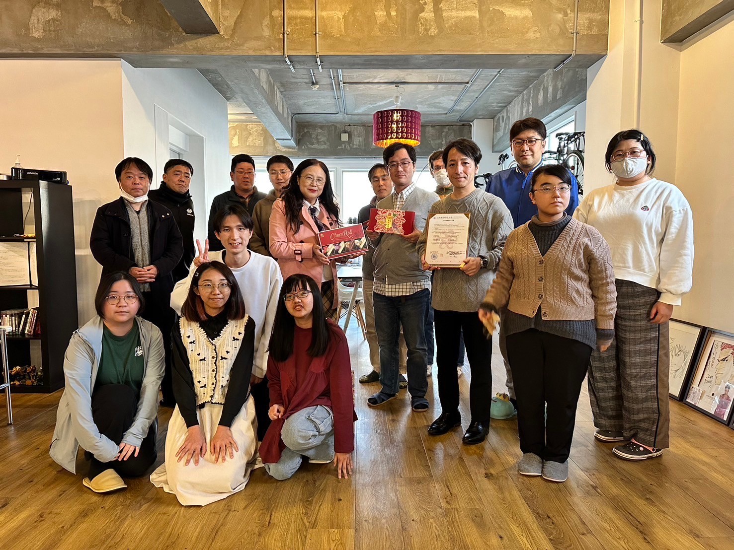 與日本動畫遊戲公司簽訂實習合約，南應大學生體驗國際工作實務