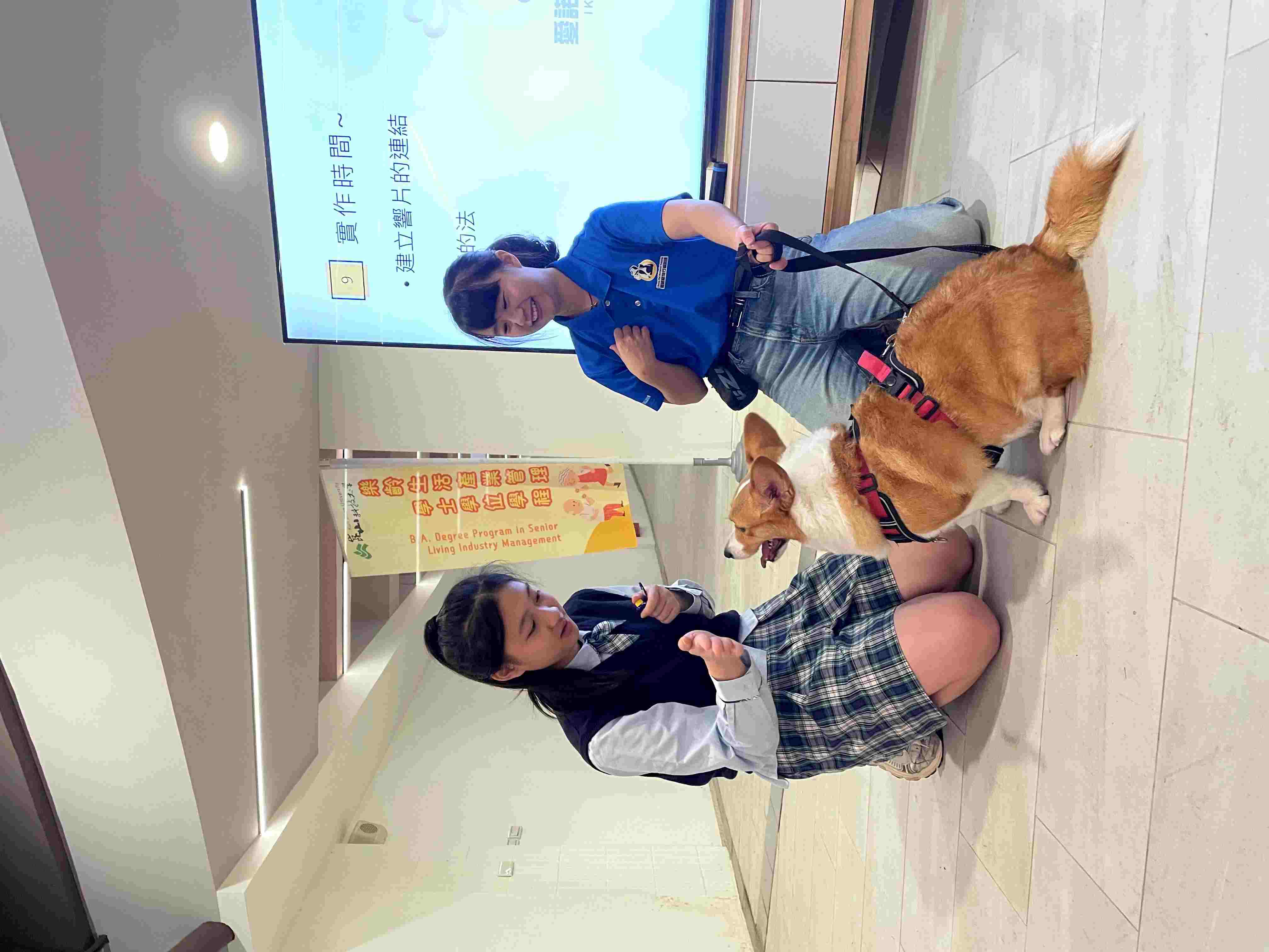 崑山科大與新營高中大手牽小手 寵物訓練、藝術拼貼體驗  促進跨文化互動