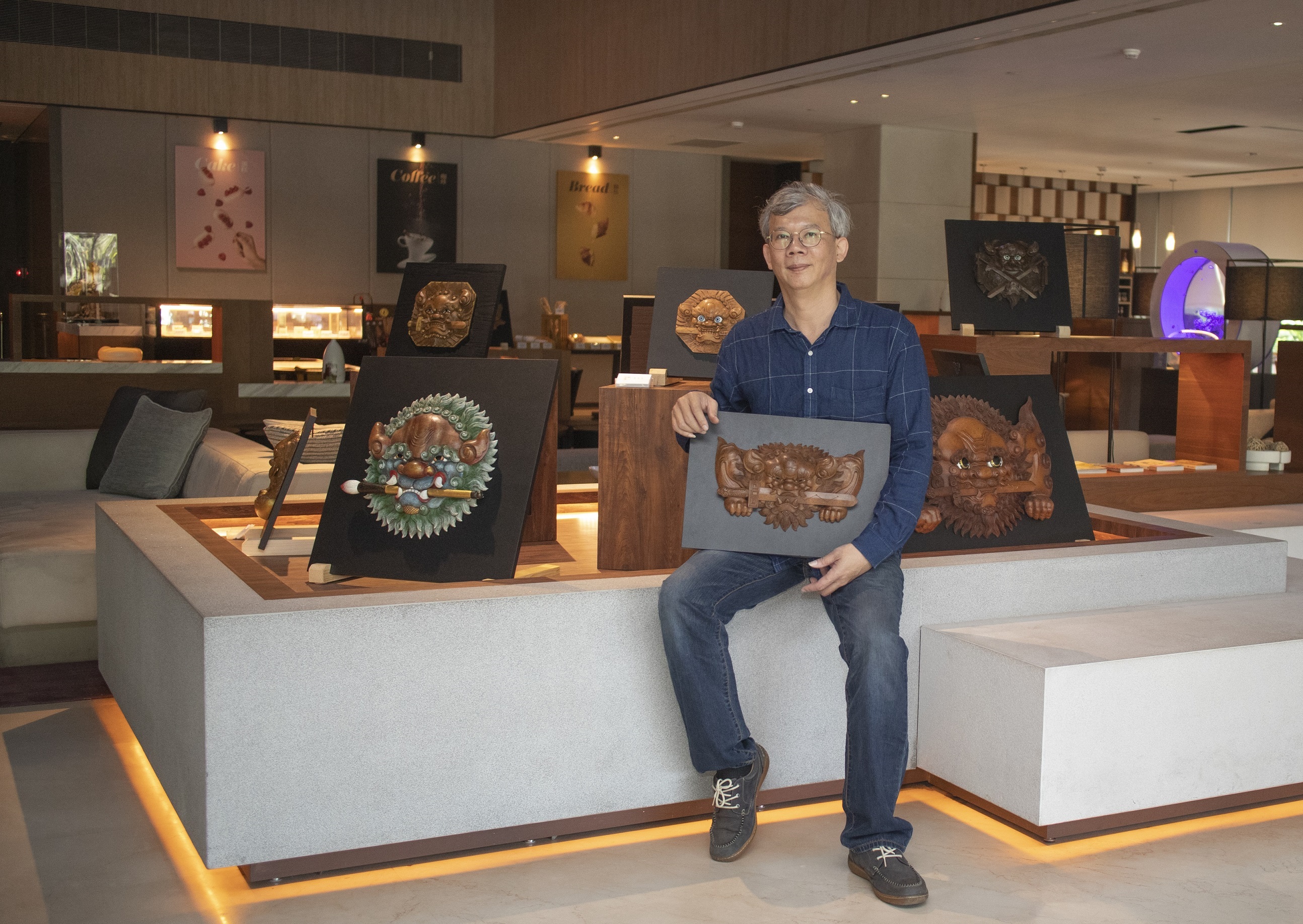 台南大員皇冠假日酒店「文創藝角」 【陳建智･木雕劍獅藝術特展】 傳承文化使命