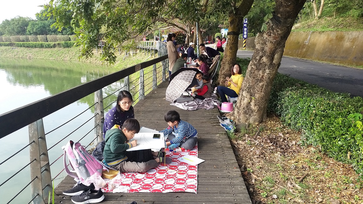 2022虎你幸福－虎頭埤元旦兒童寫生比賽