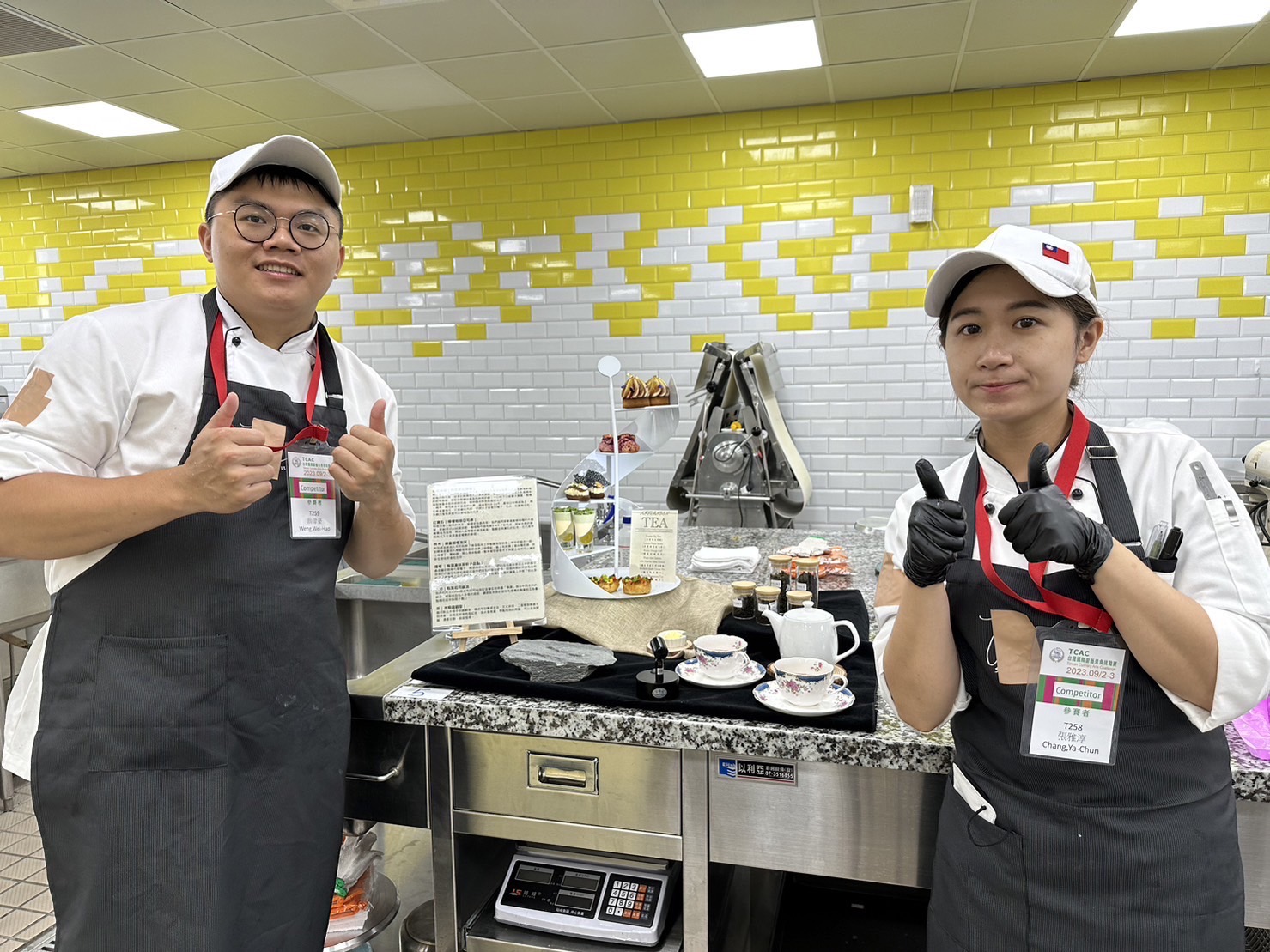 南應大餐飲系培訓菁英一級棒   2023台灣TCAC國際廚藝美食挑戰賽 囊括2金7銀7銅2佳作1全場最高分獎盃
