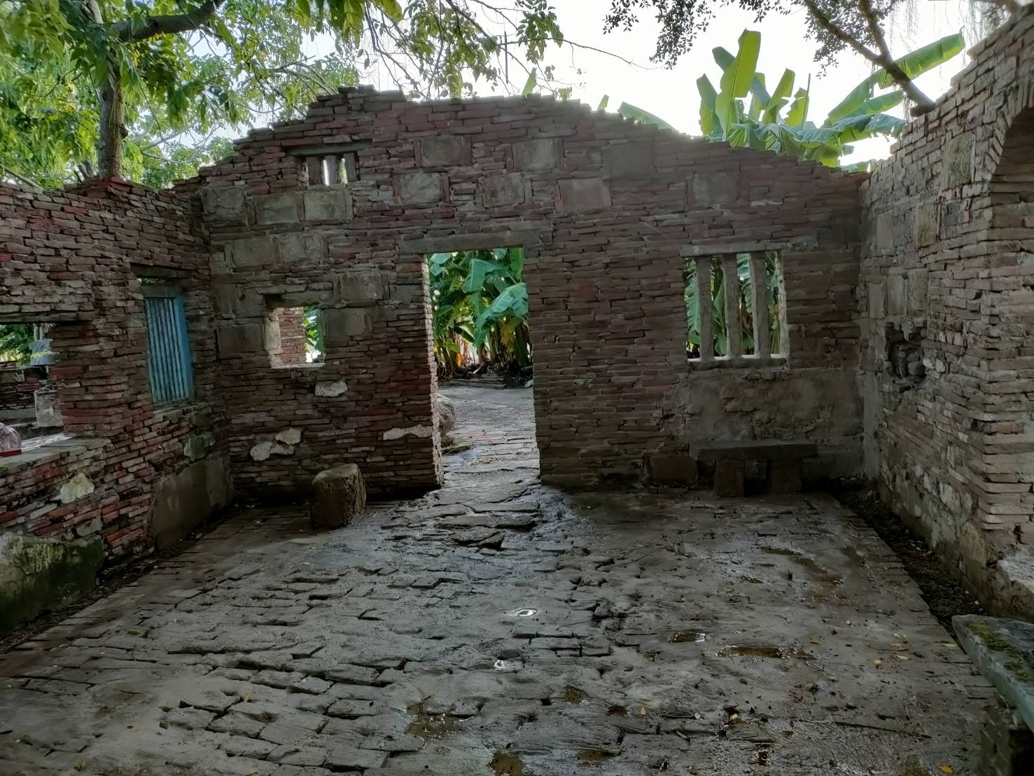 臺南市學甲秘境老塘湖藝術村微解封對外開放仍然遵守防疫法規