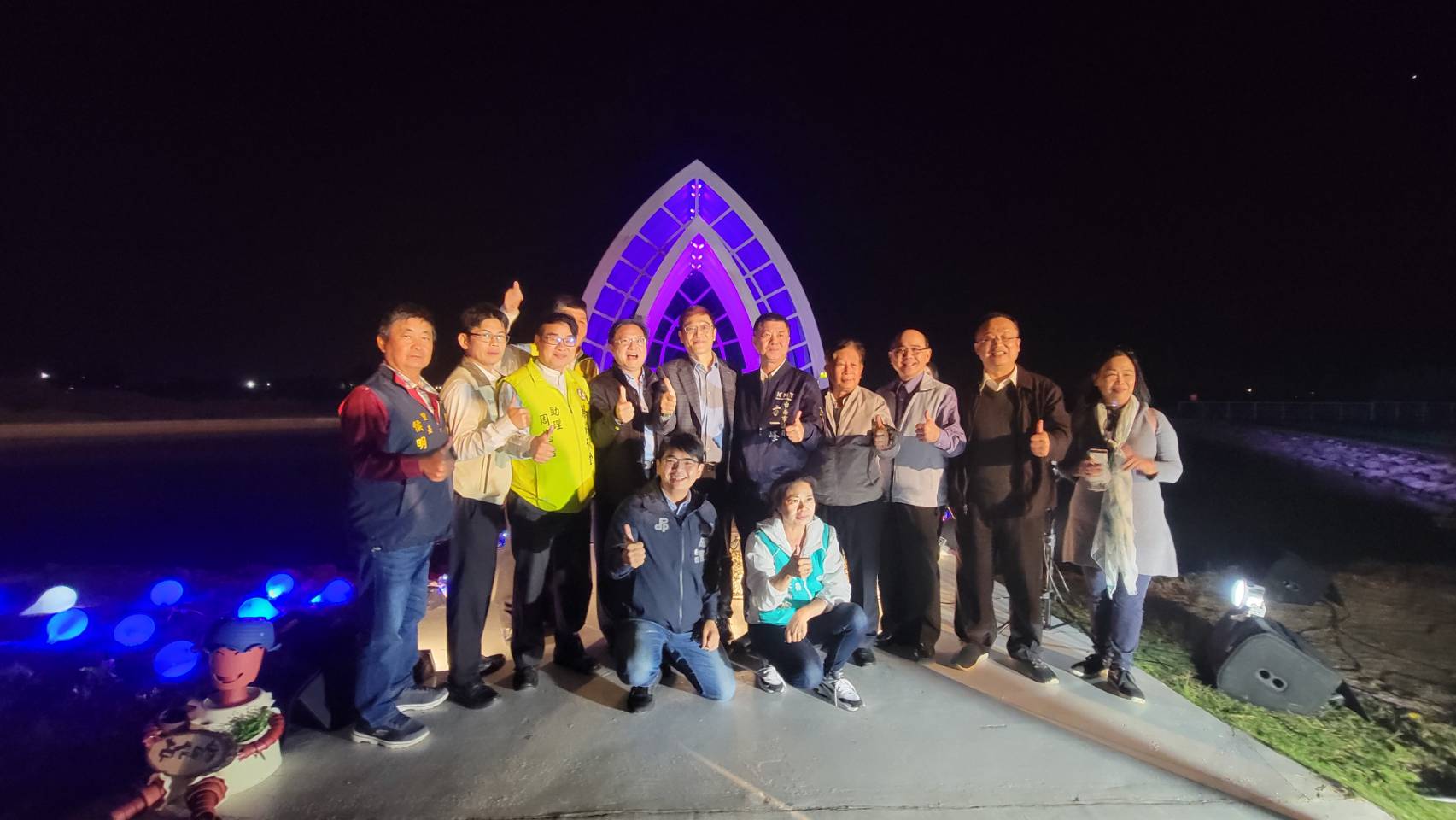 交通部觀光局副局長林信任出席雲嘉南風景區「地景藝術美食饗宴」台南場