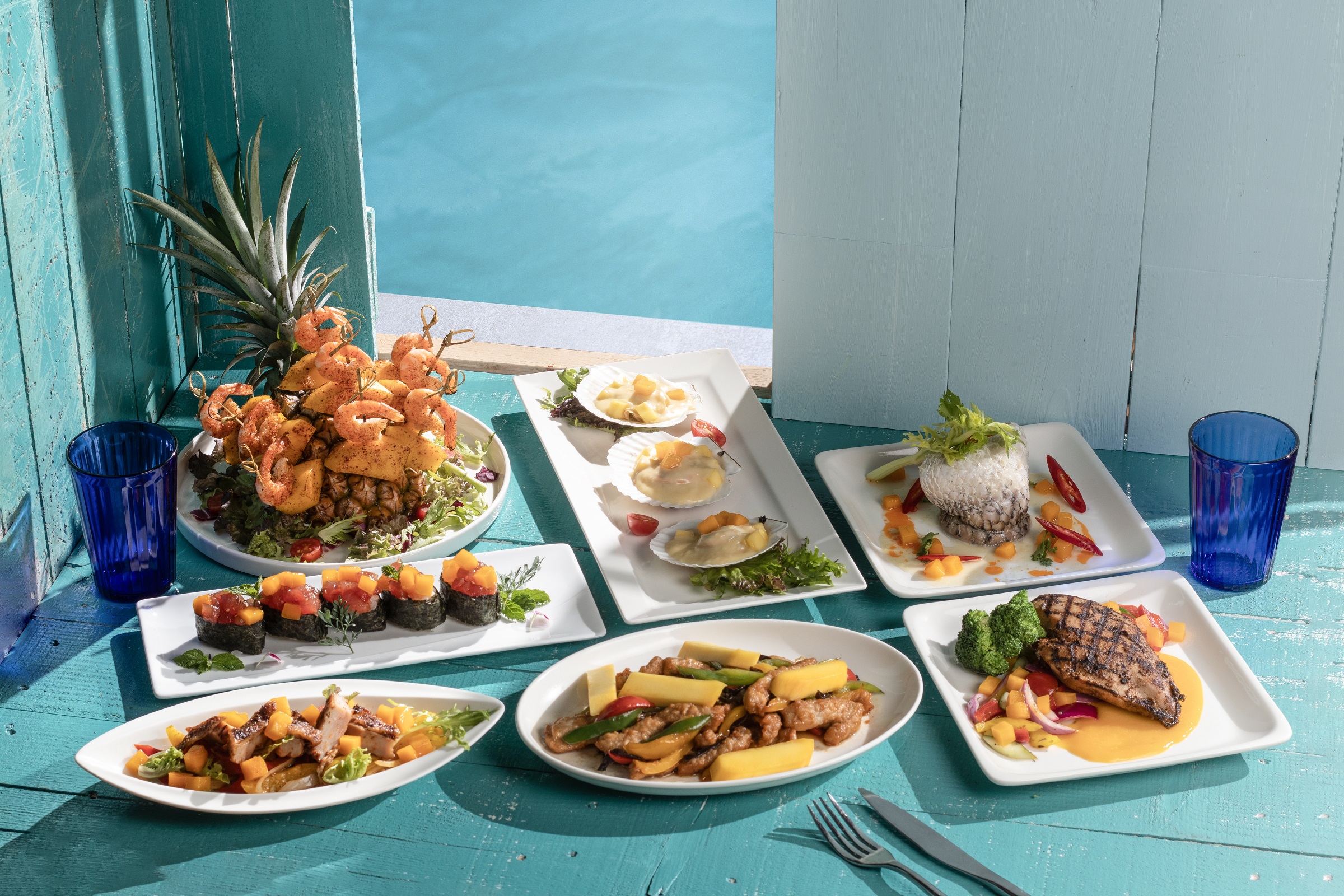 台南大員皇冠假日酒店 暑假主打【芒果新食力】 元素自助餐多國料理、彩豐樓粵菜 芒果入饌好消暑