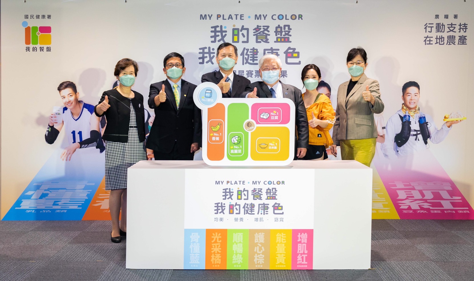 「食物明星賽」揭曉 國人最愛香蕉、高麗菜與豆腐 千禧之愛基金會攜手農糧署、國健署舉辦六大類食物票選 呼籲補足營養維持健康預防疾病