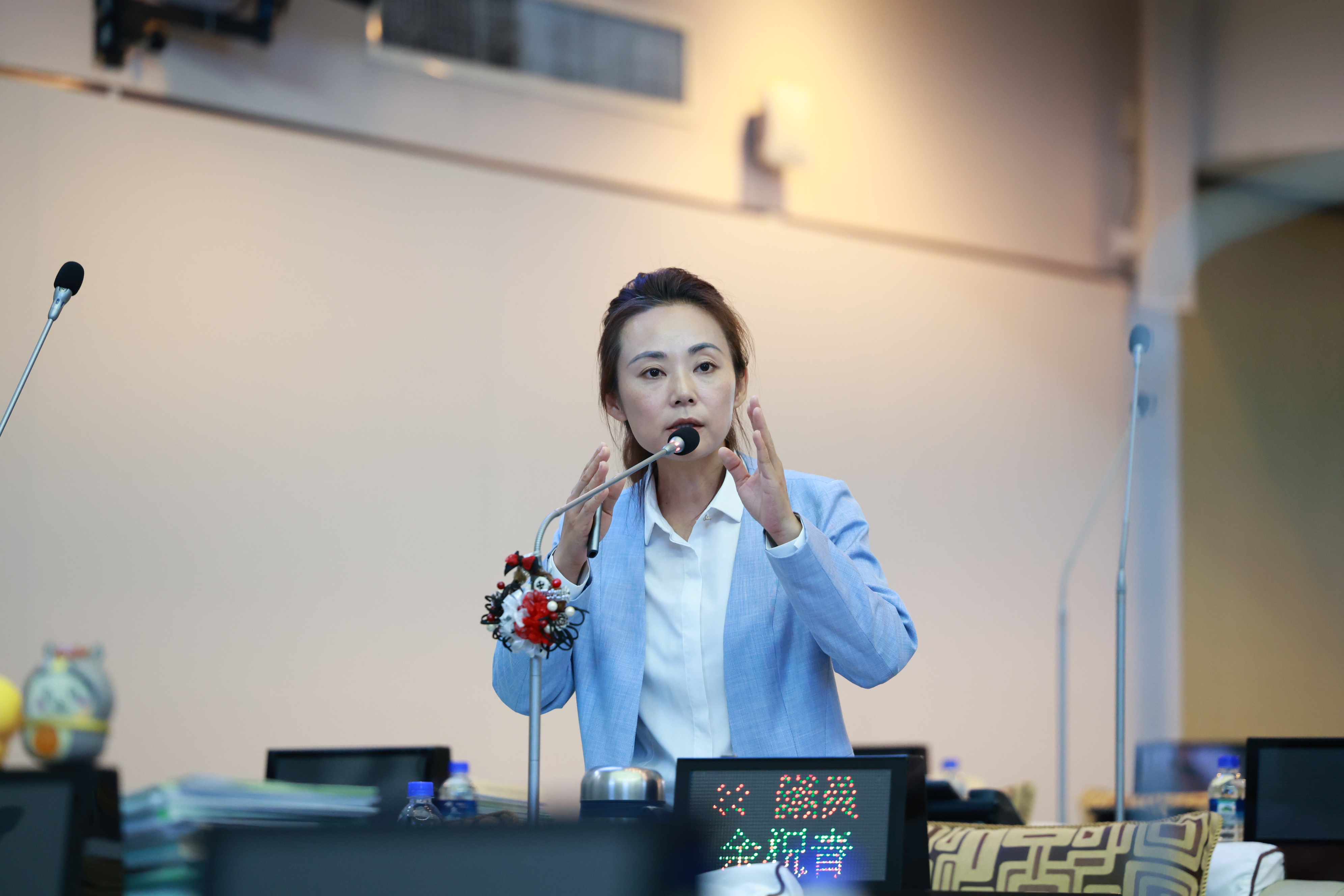 少子化不能只靠補助、南科開發不能交通後補 余柷青要求市府建立跨局處治理與追蹤機制