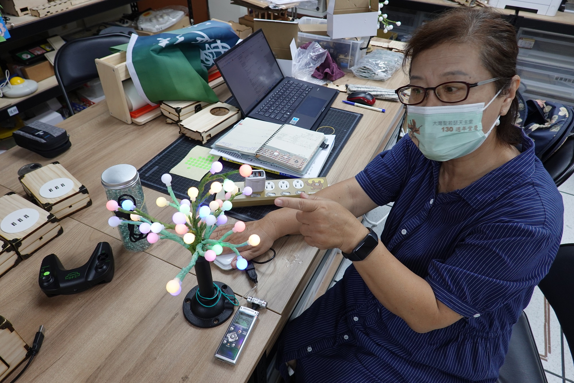 國立臺南大學林千玉教授團隊致力輔具研發，為特教學童創造適性學習機會