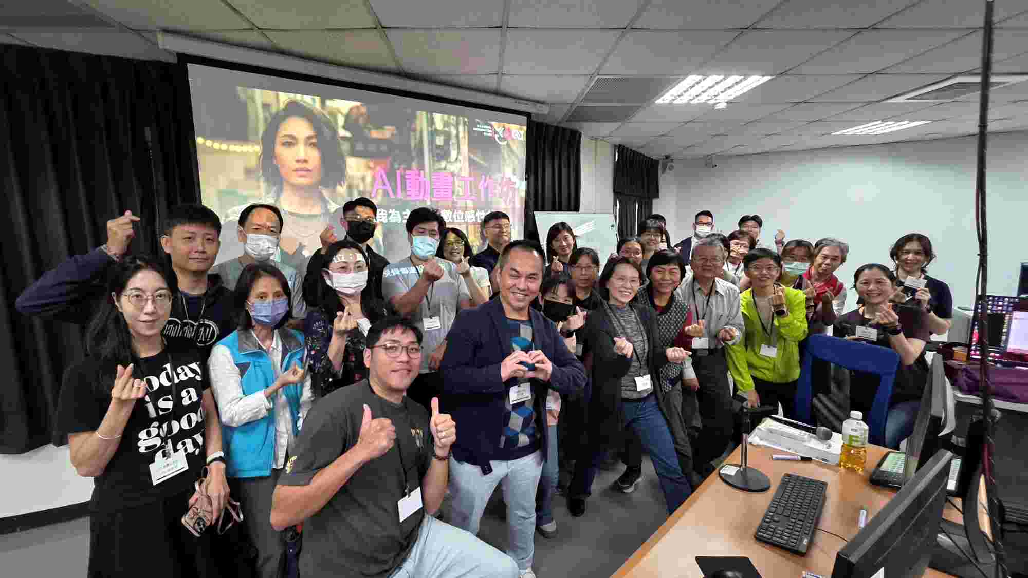 崑山科大視傳系舉辦 AI 動畫工作坊 展現數位敘事硬實力 碩士班招生中